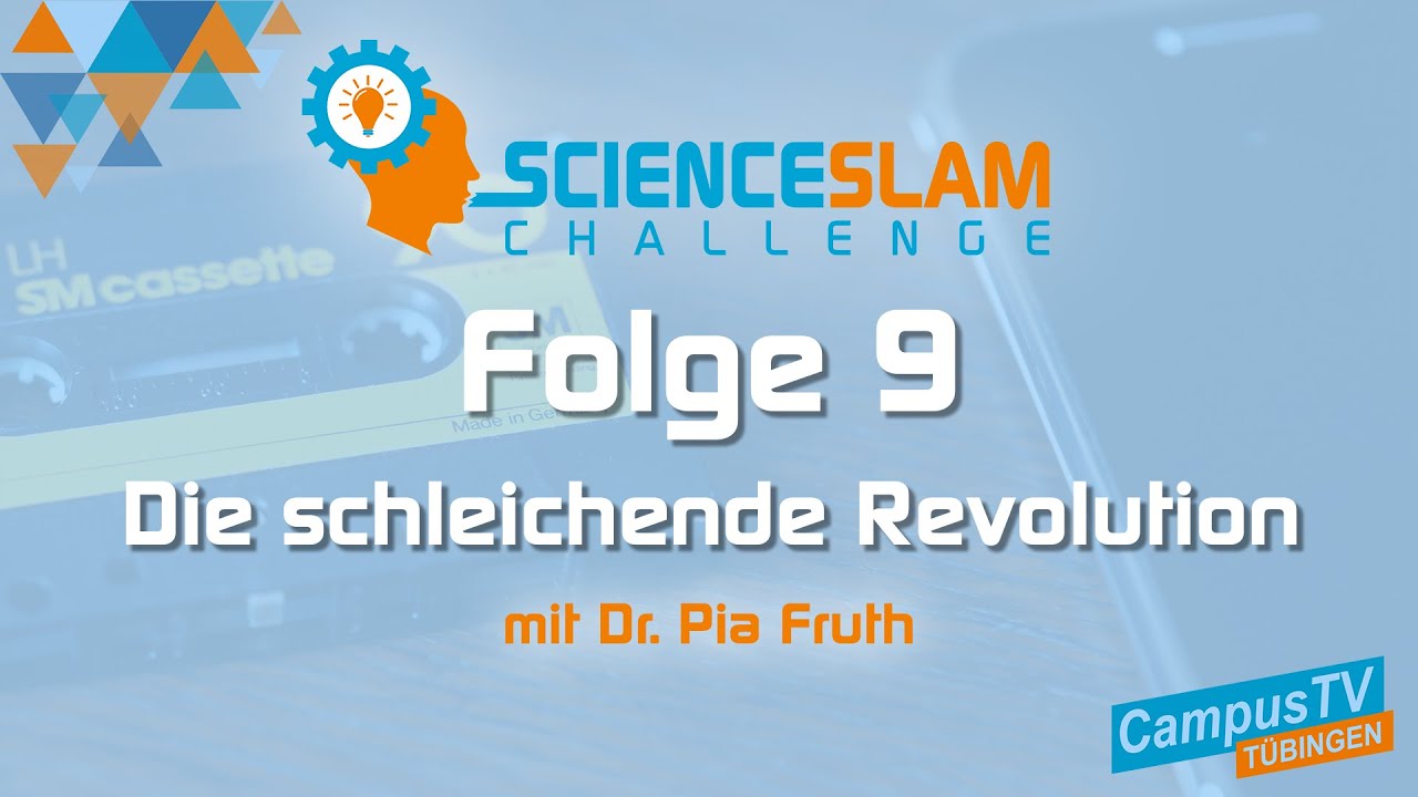 Alles fürs Audio! Mit der Kompaktkassette in die Cloud: SCIENCE SLAM CHALLENGE #9 mit Dr. Pia Fruth