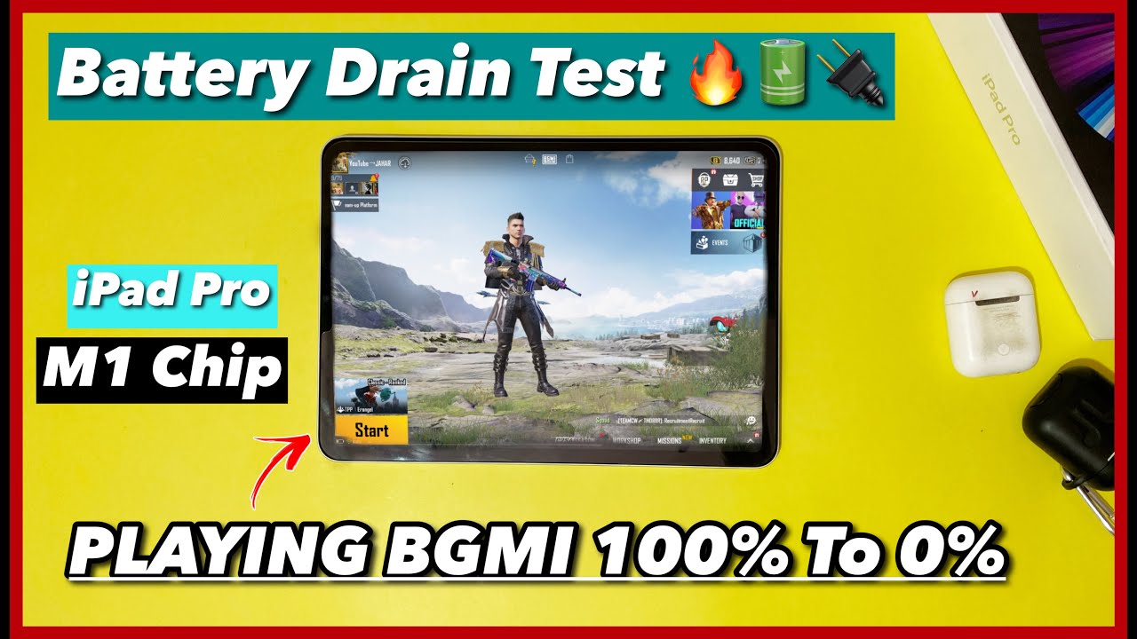 iPad Pro M1 Battery Drain Test Ultimate: iPad Pro Battery Drain Test 100% To 0%