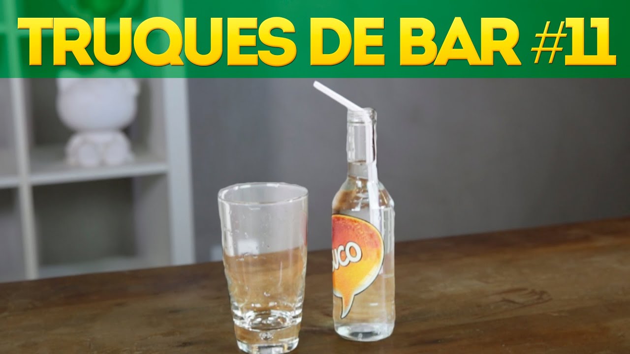 Truques de Bar #11 - Água na Garrafa