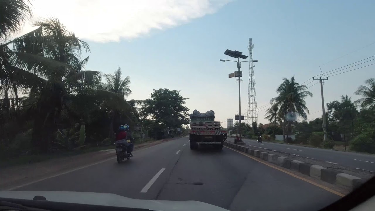 Jalan Pantura Sukamandi   Cikampek - Lancar bisa jalan 80 km/jam