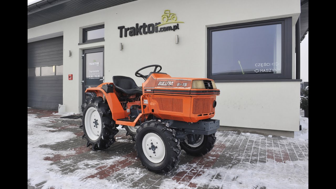 Kubota Bulltra B1-15 4x4 15KM www.TRAKTOR.com.pl