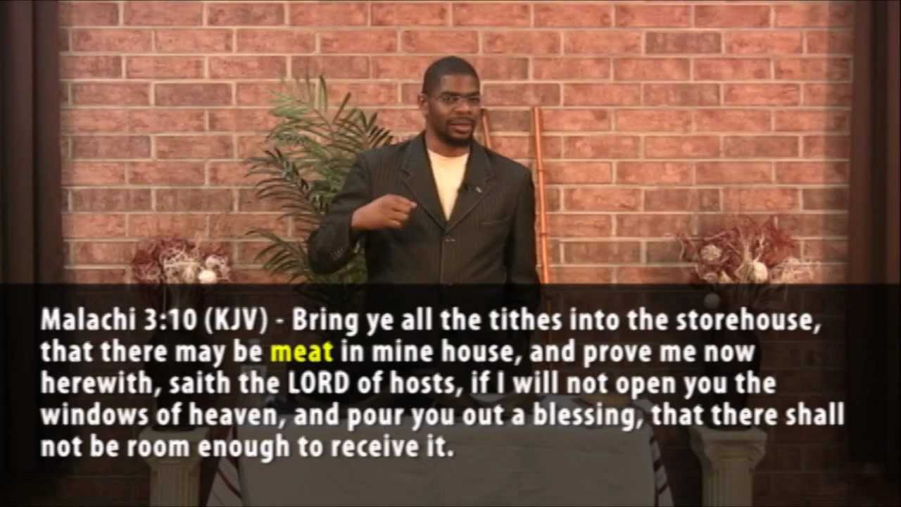 Tithing Myth # 1 - Tithes is 10% of your income check