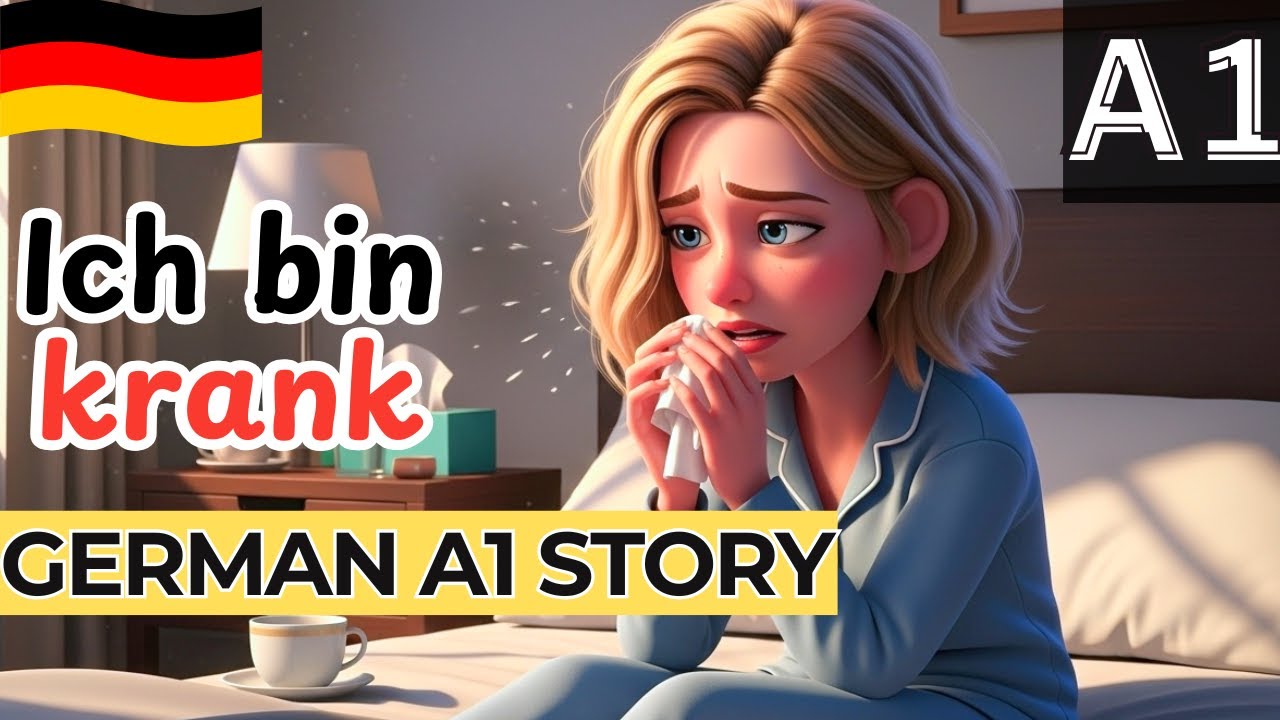 Learn Easy A1 German With a Doctor Story! 🩺 (FOR BEGINNERS)