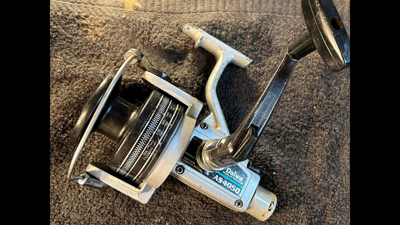 Daiwa AS4050 -- Anti Reverse Repair -- Service and Lubrication -- Young Martin's Reels