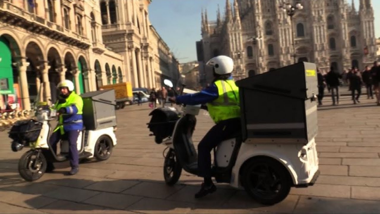 Poste: tricicli elettrici per consegne sostenibili e in sicurezza