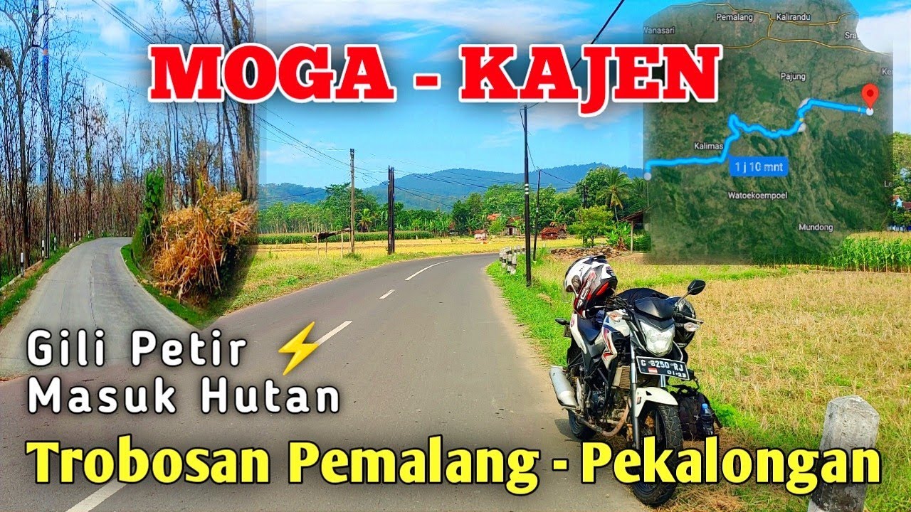 Perjalanan MOGA - KAJEN | Gili Petir - Kesasi | Pemalang - Pekalongan - SOBDES