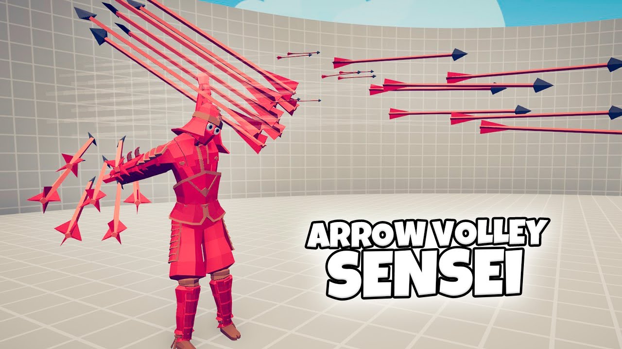 ARROW VOLLEY SENSEI vs EVERY FACTION | TABS Totally Accurate Battle Simulator