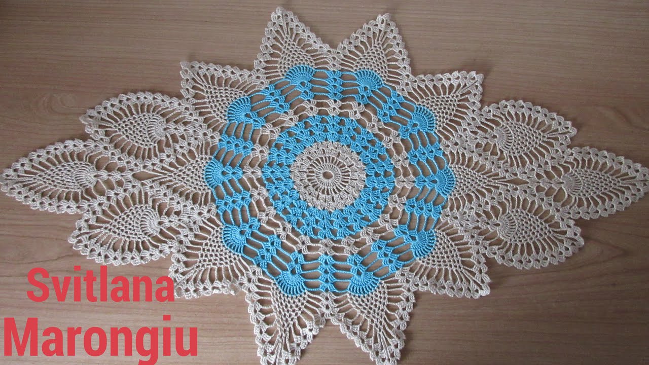 Tutorial Parte1 - Centrino Campo di Grano all'uncinetto