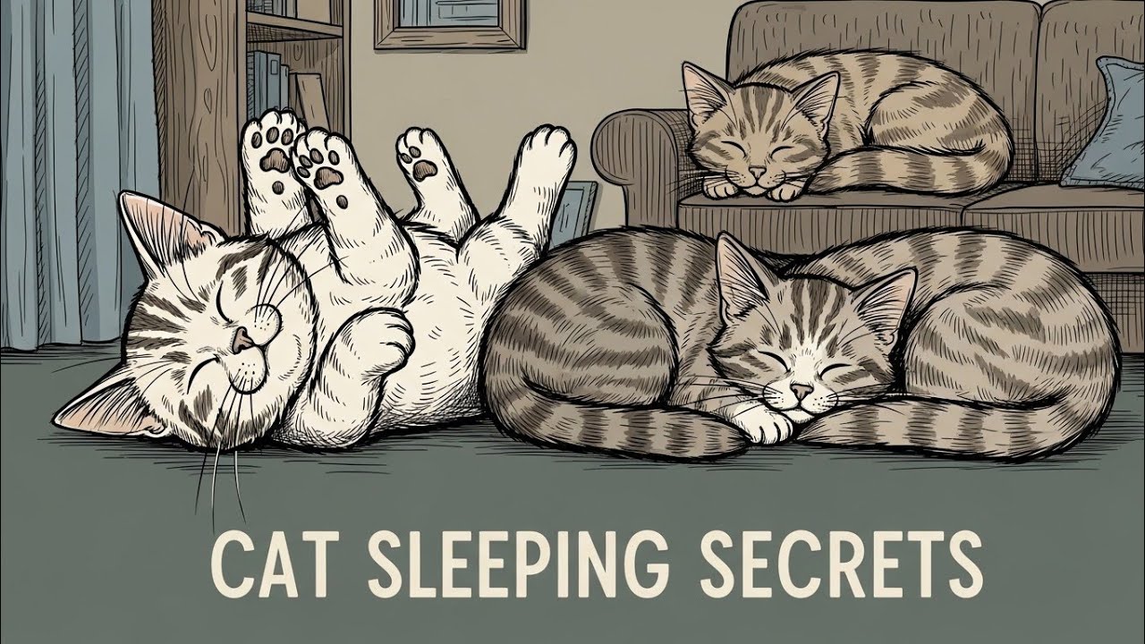 The 4 Cat Sleeping Positions That Reveal Their True Feelings
