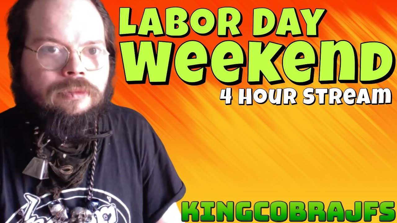 Labor Day Weekend and Jessica Talk - KingCobraJFS