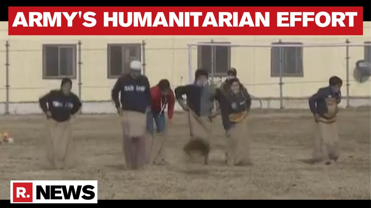 J&K: Indian Army Organises Sports Activity Program For Kids From Orphanages In Srinagar