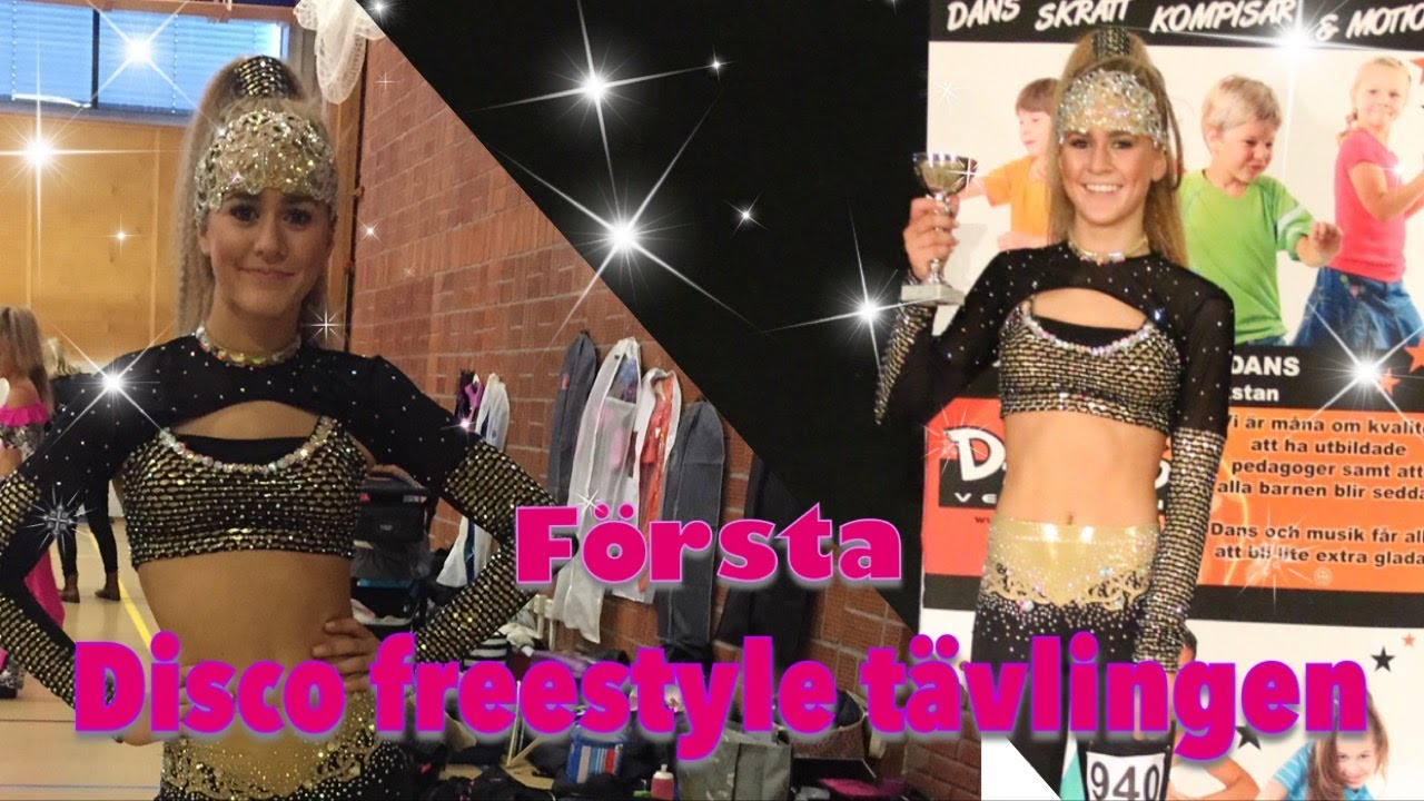Första tävlingen i disco freestyle-min sko flyyyyyger 😆