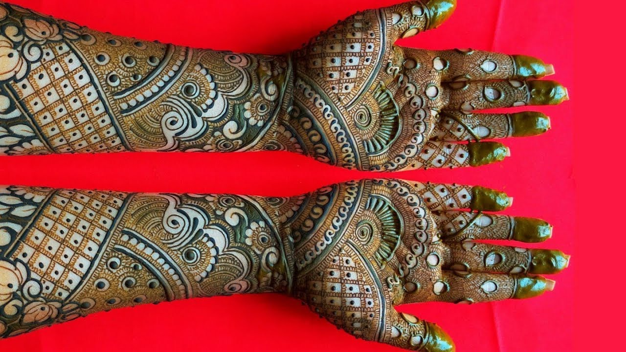 full hand mehandi tutorial l wedding special mehndi henna design 2021 l easy bridal मेहंदी डिजाइन l