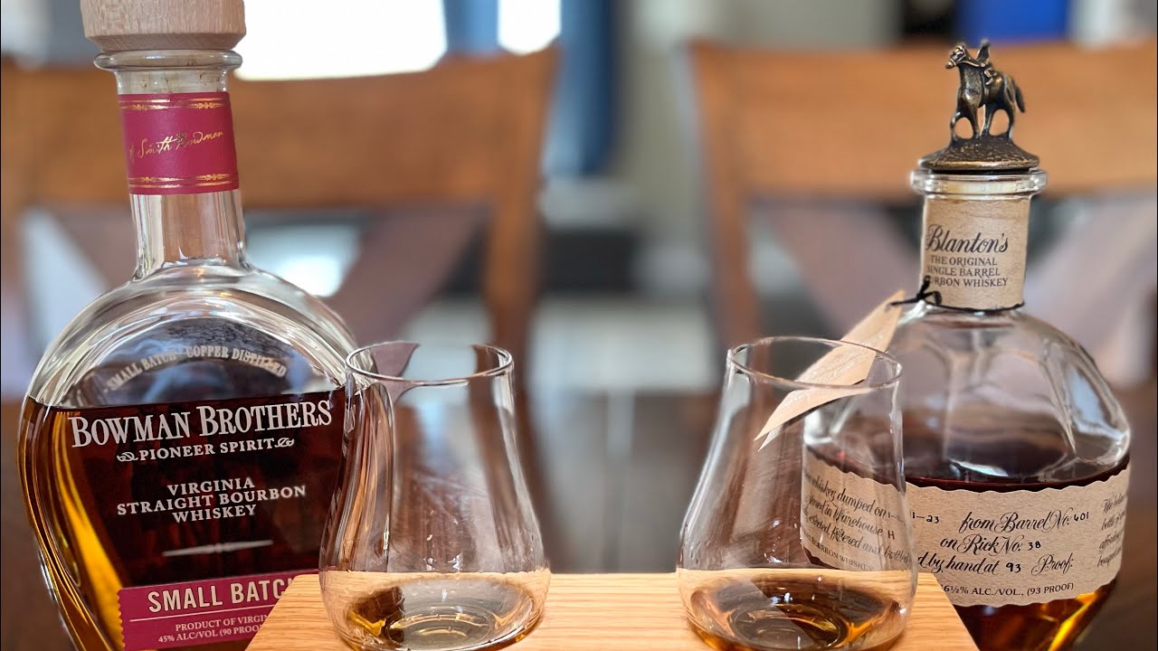 Bourbon Battle: Episode #1 - Blanton’s v. Bowman Brothers Small Batch