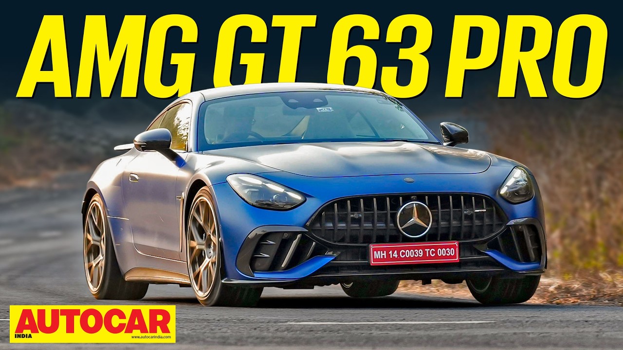 Mercedes-AMG GT 63 Pro review - The most hardcore Mercedes | Autocar India