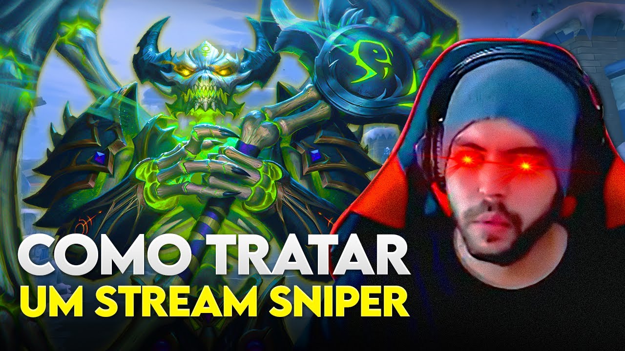 É assim que se trata um STREAM SNIPER CARENTE! THANATOS JUNGLER - ⚡ Smite BR Conquista