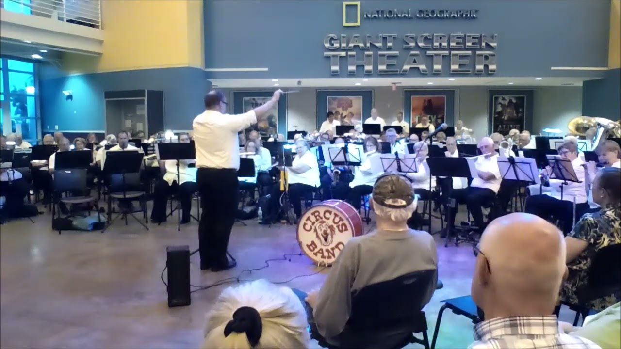 Windjammers Unlimited Circus Band in concert, July 18th, 2024