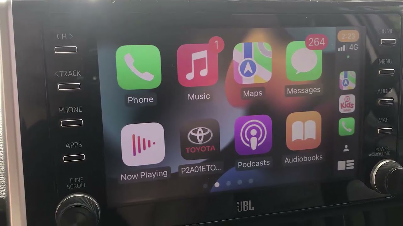 Smallest Wireless Carplay adapter Viseeo Play2air for Toyota RAV4 Hybrid 2020