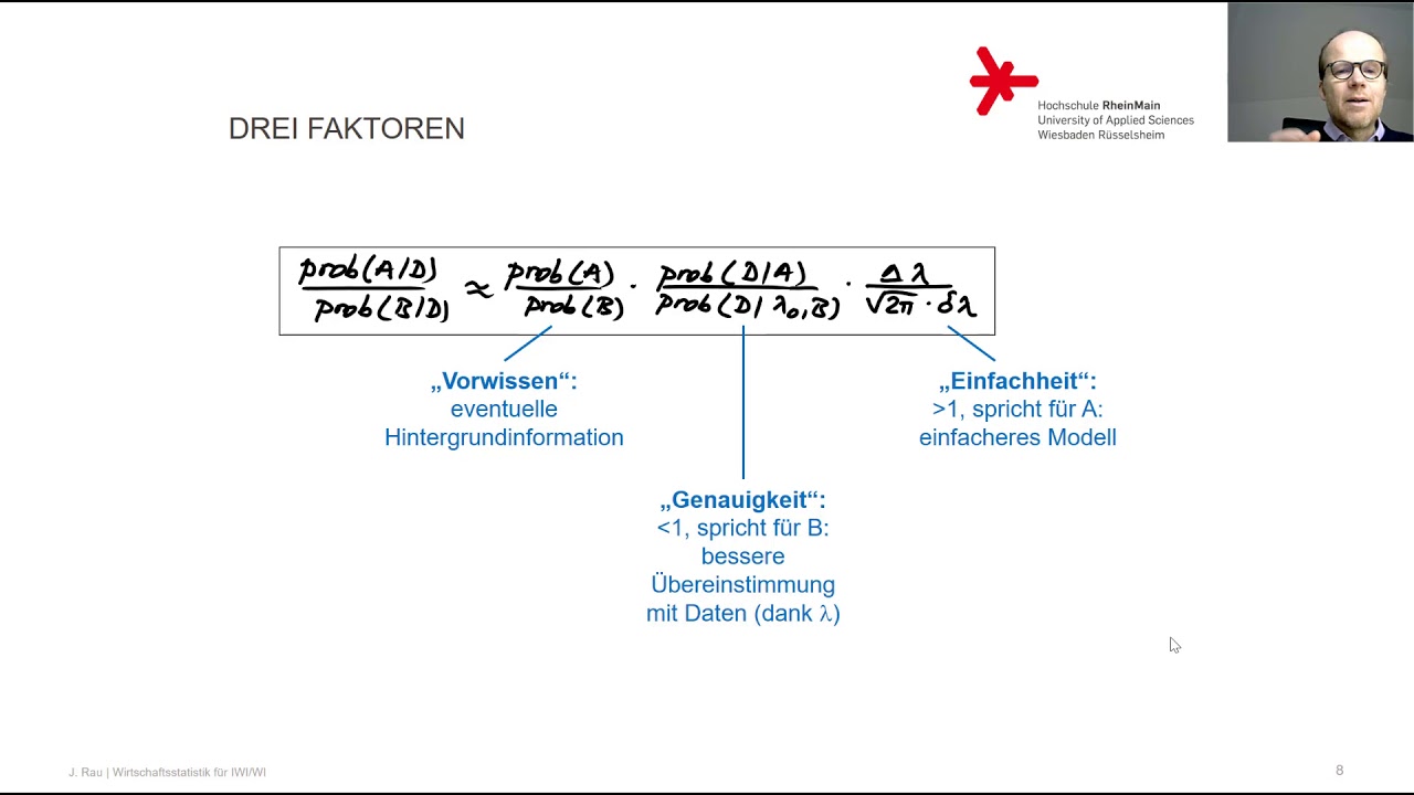 62.Modelle vergleichen: Einflussfaktoren und Sparsamkeitsprinzip