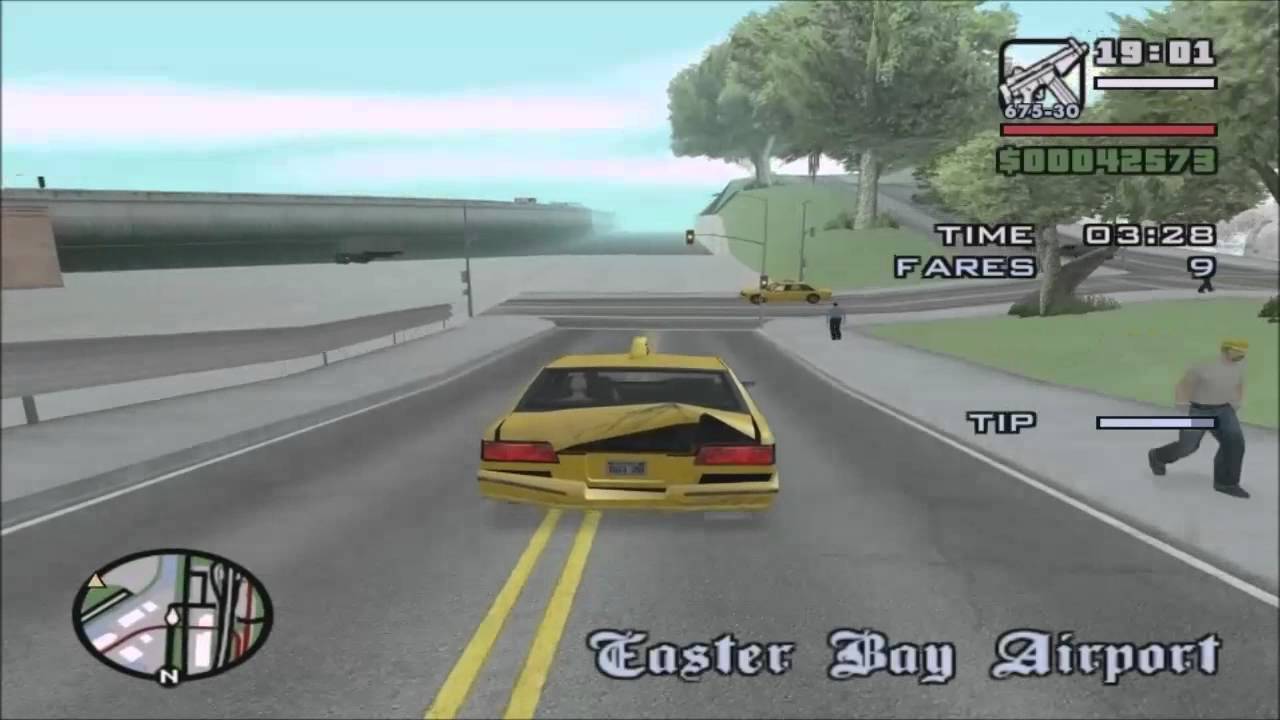 GTA San Andreas: Side Mission - Taxi Driver