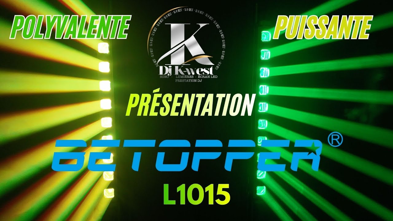 🔥 Test des Barres LED Motorisées BETOPPER L1015 🔥