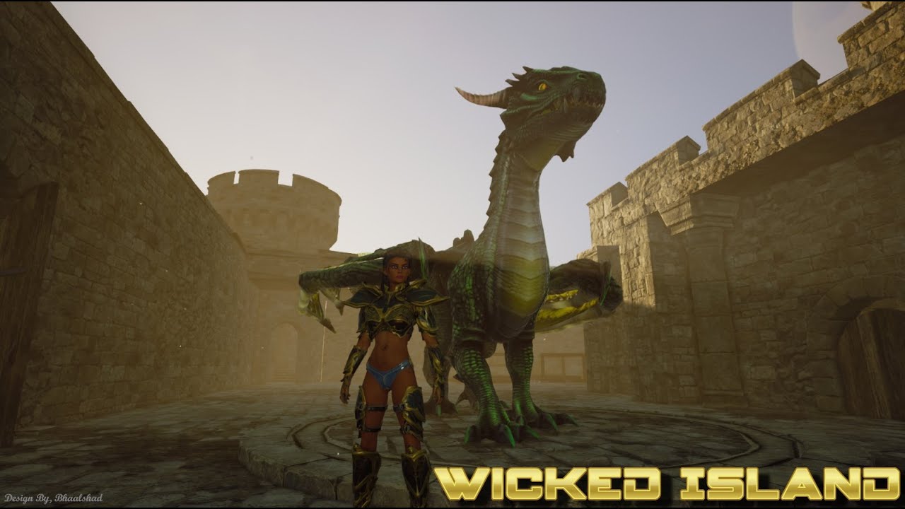wicked island - dragon