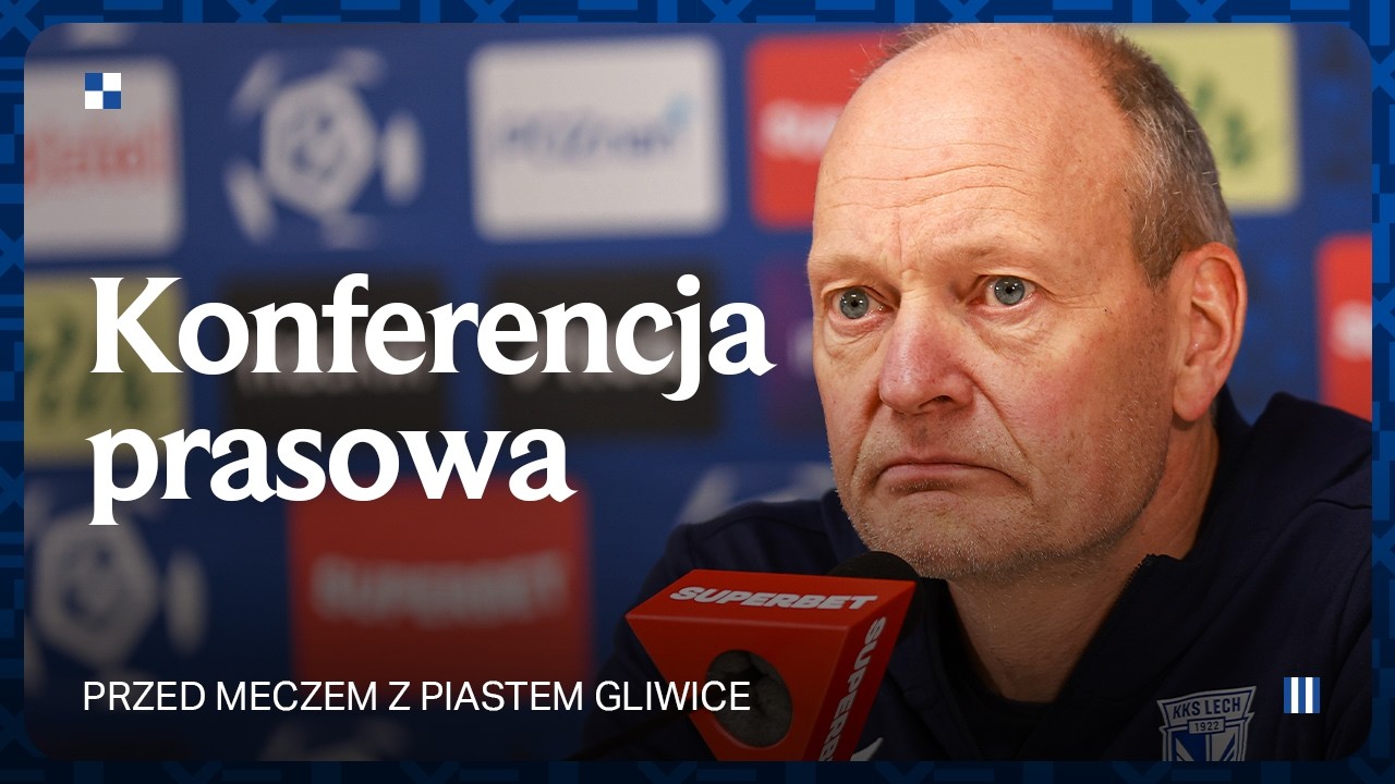 KONFERENCJA PRASOWA | Trener Niels Frederiksen przed meczem z Piastem Gliwice