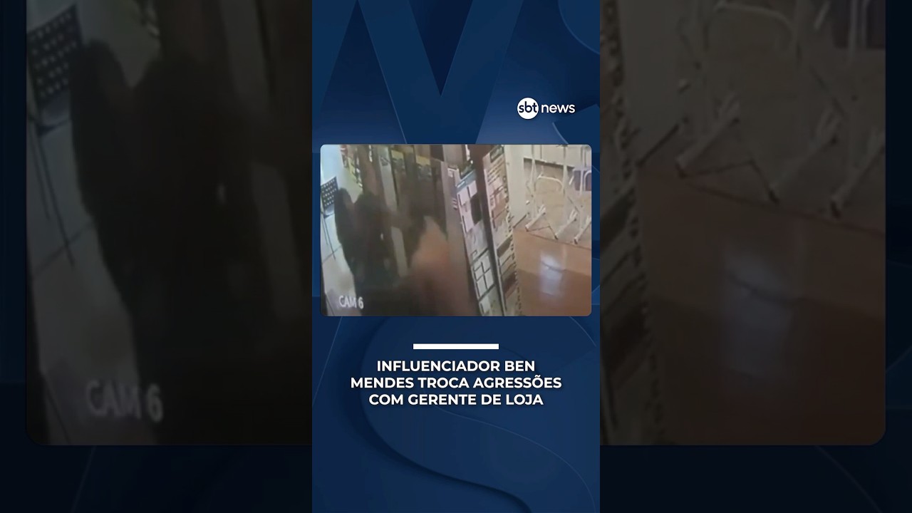 Influenciador Ben Mendes se envolve em agress&otilde;es com gerente de loja em MG | #PrimeiroImpacto