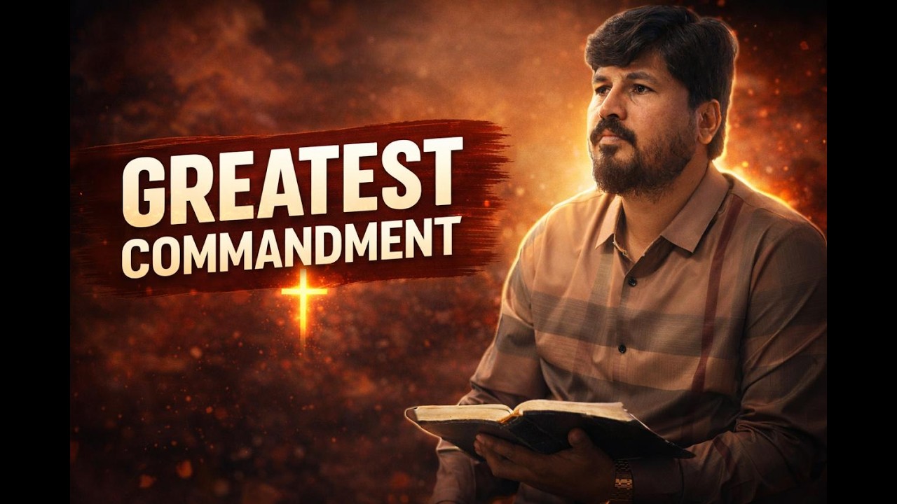 22   FEB  2025 | GREATEST COMMANDMENT |SERMON BY PAS.RAVI |JJPM