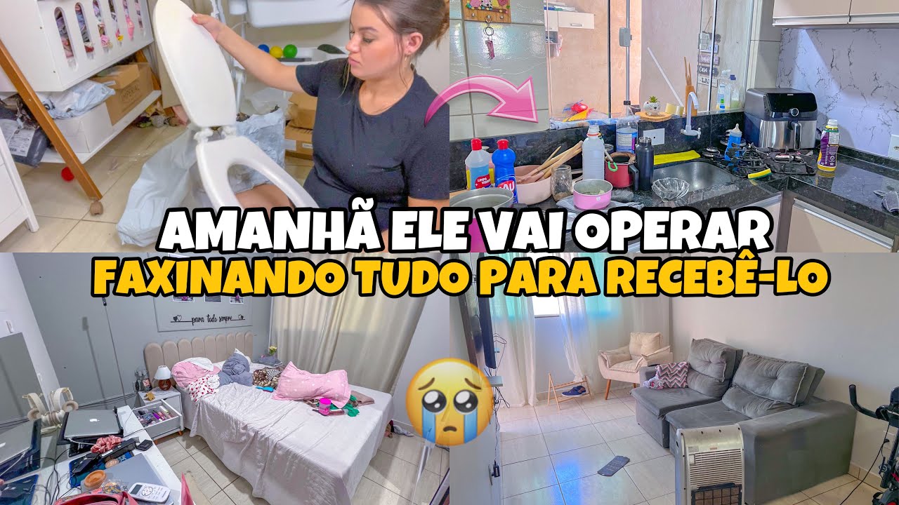 SAIU A DATA DA CIRURGIA 😢🥹 FAXINA PESADA PARA CUIDAR DELE + RECEBIDOS DA TEMU PARA O LAR|Lar da Ana