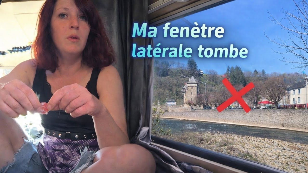 La fen&ecirc;tre de mon van se fait la malle 😨 #vienomade 
