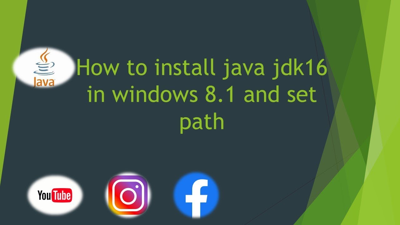 windows 8.1 java jdk16  ka downloading  or installation or path kaise set kare ...
