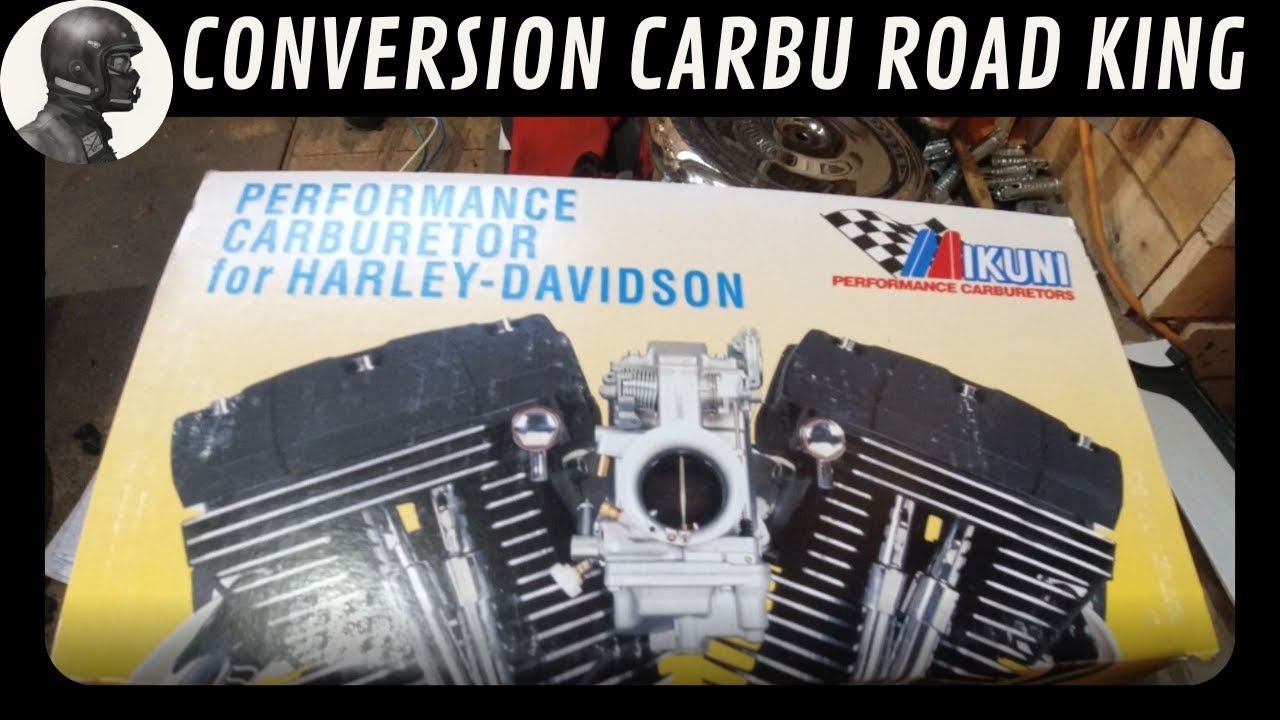 Road king 1450 Conversion EFI  CARBU
