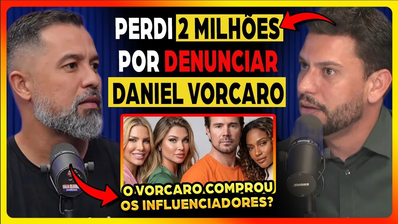 RONY GABRIEL: MINHA DENÚNCIA TACOU F0G0 no DANIEL VORCARO | Fala Glauber