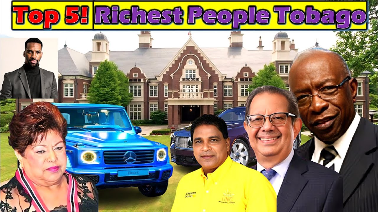 Meet Top 5 Richest People in Trinidad & Tobago; Financial Freedom & Lavish Lifestyle.