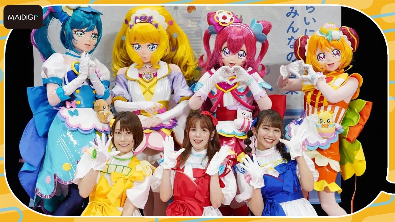 【プリキュアライブ】「デリシャスパーティ プリキュア」Machico、吉武千颯、佐々木李子　OP＆ED曲を生披露！