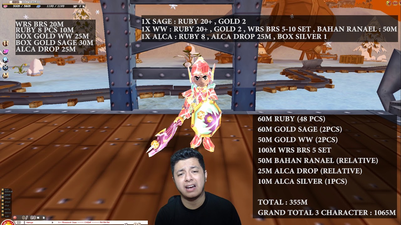 1 BILLION CEGEL / DAYS | SEALONLINE BLADE OF DESTINY