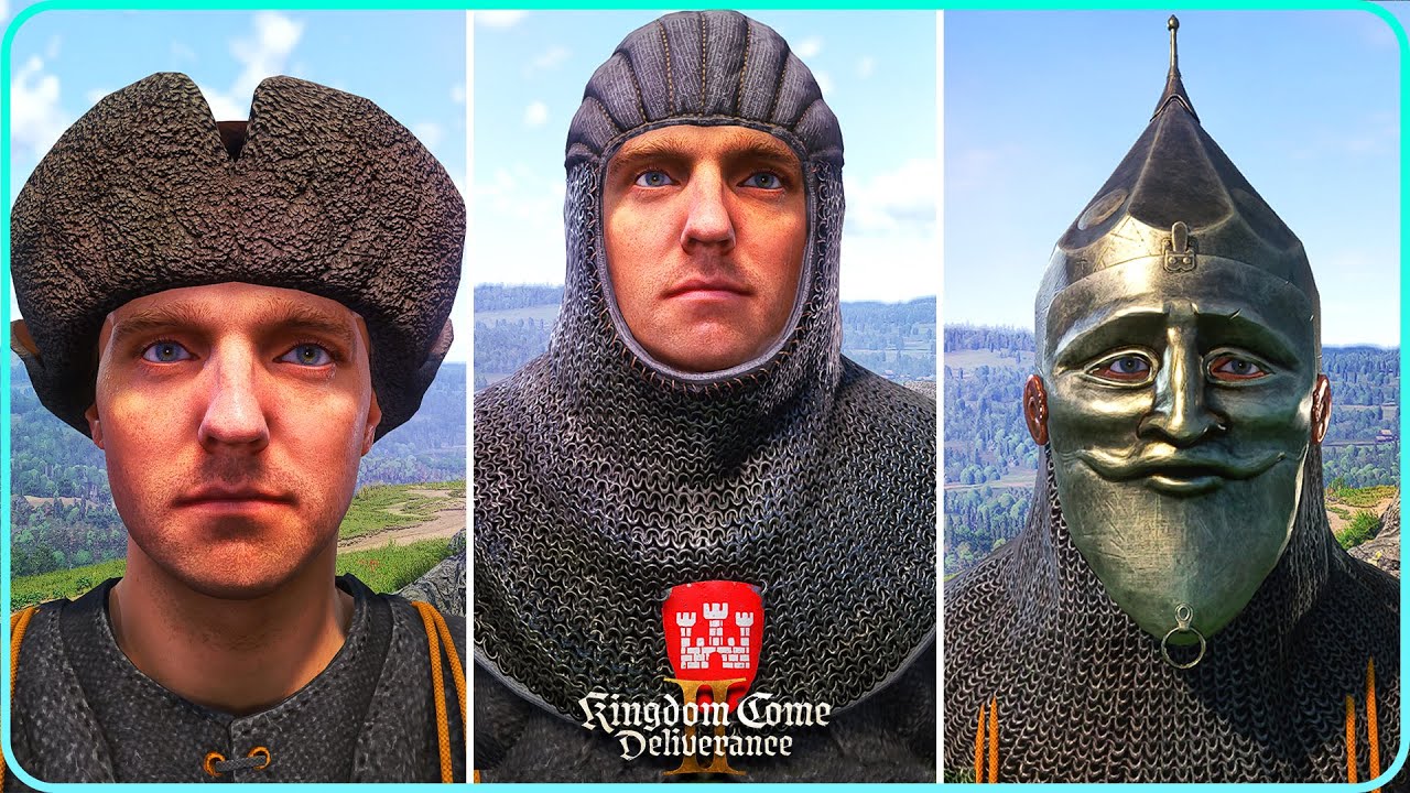 All 492 Helmets, Hats Showcase Kingdom Come Deliverance 2
