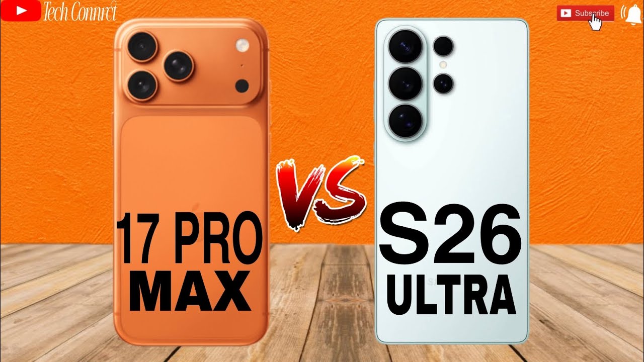 Apple iPhone 17 Pro max vs Samsung galaxy S26 ultra full comparison which is best 