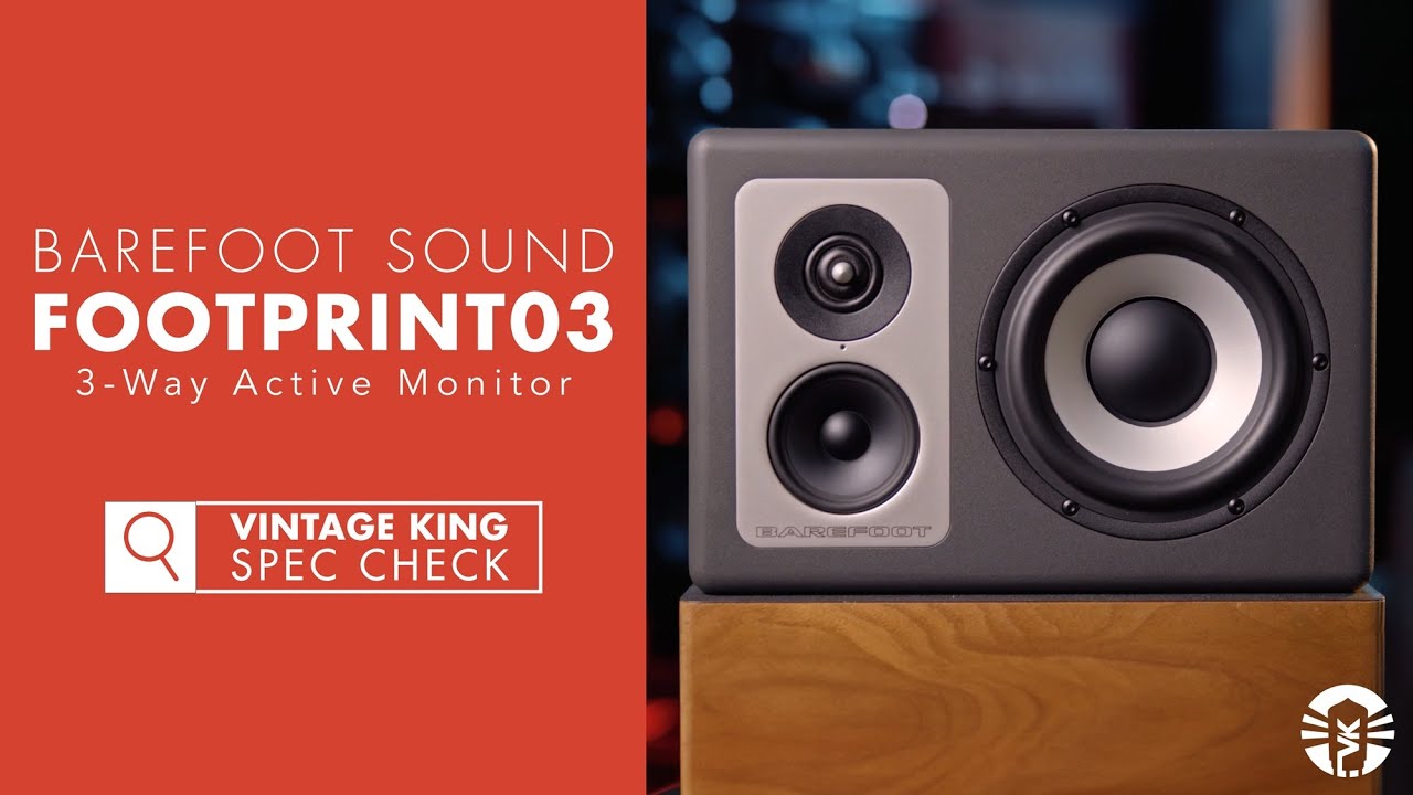 Vintage King Spec Check: Barefoot Sound Footprint03 Studio Monitor