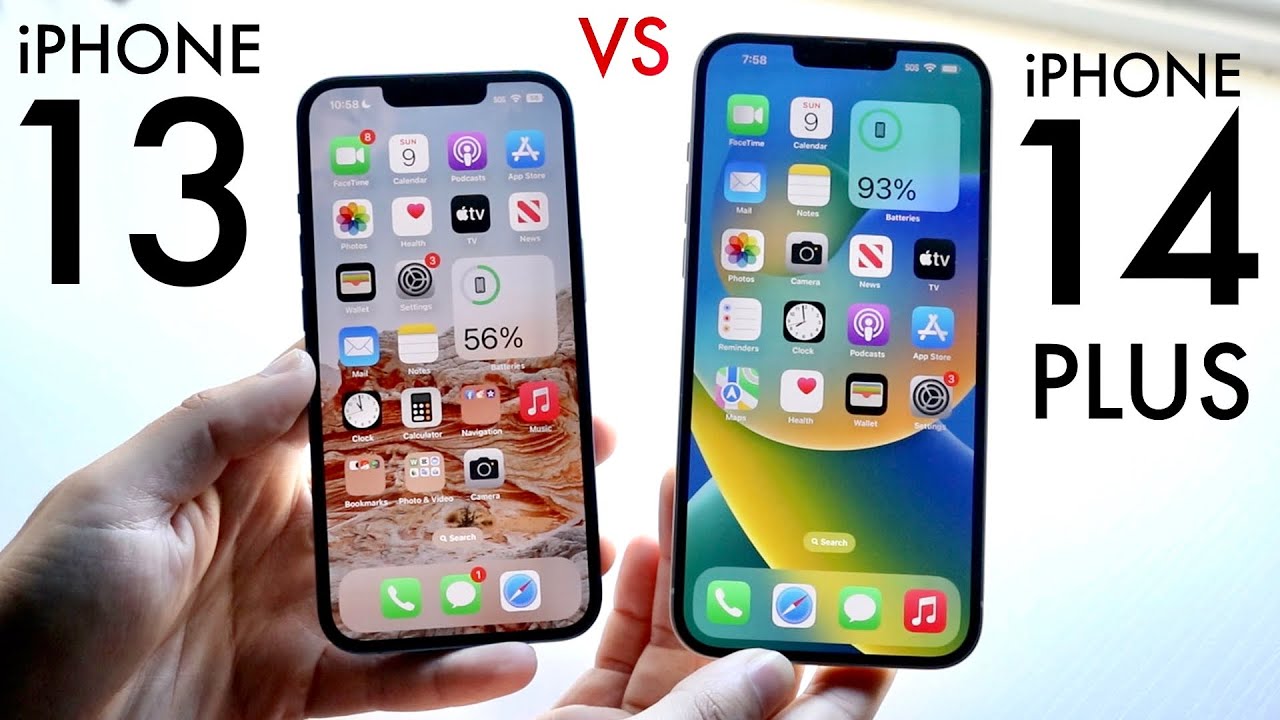 iPhone 14 Plus против iPhone 13! (Сравнение) (Обзор)