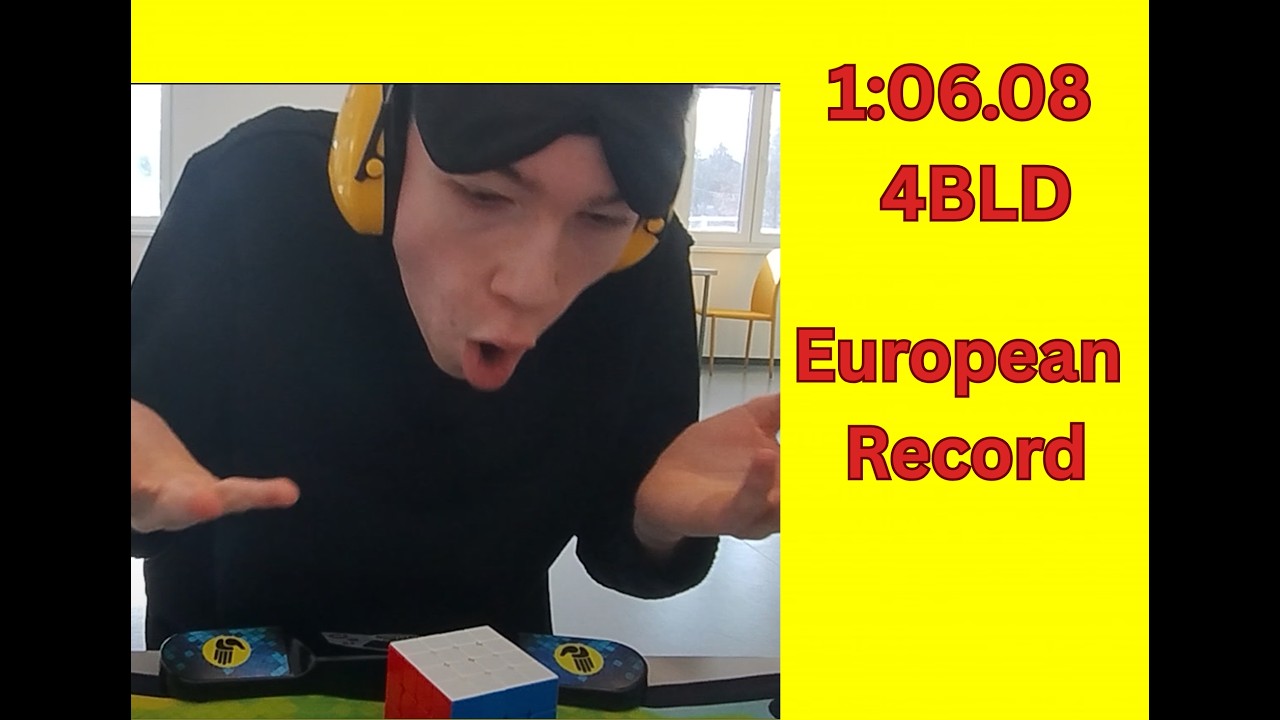 1:06.08 4x4-Blind (European Record Single)