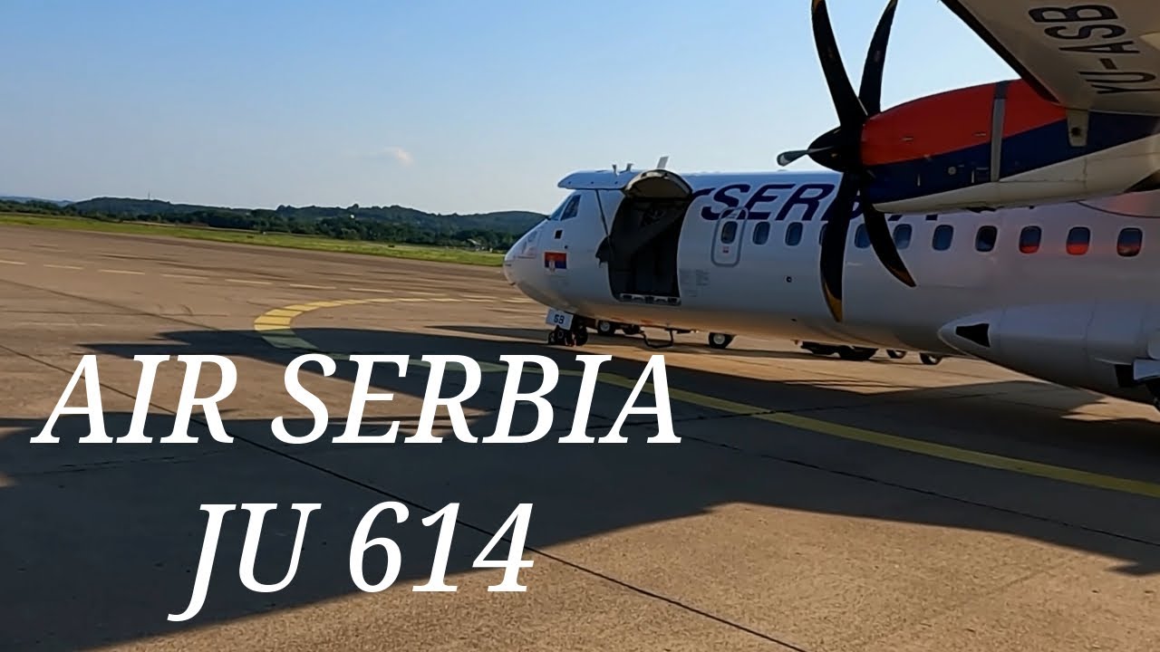 Air Serbia Let JU 614 Beograd-Banjaluka