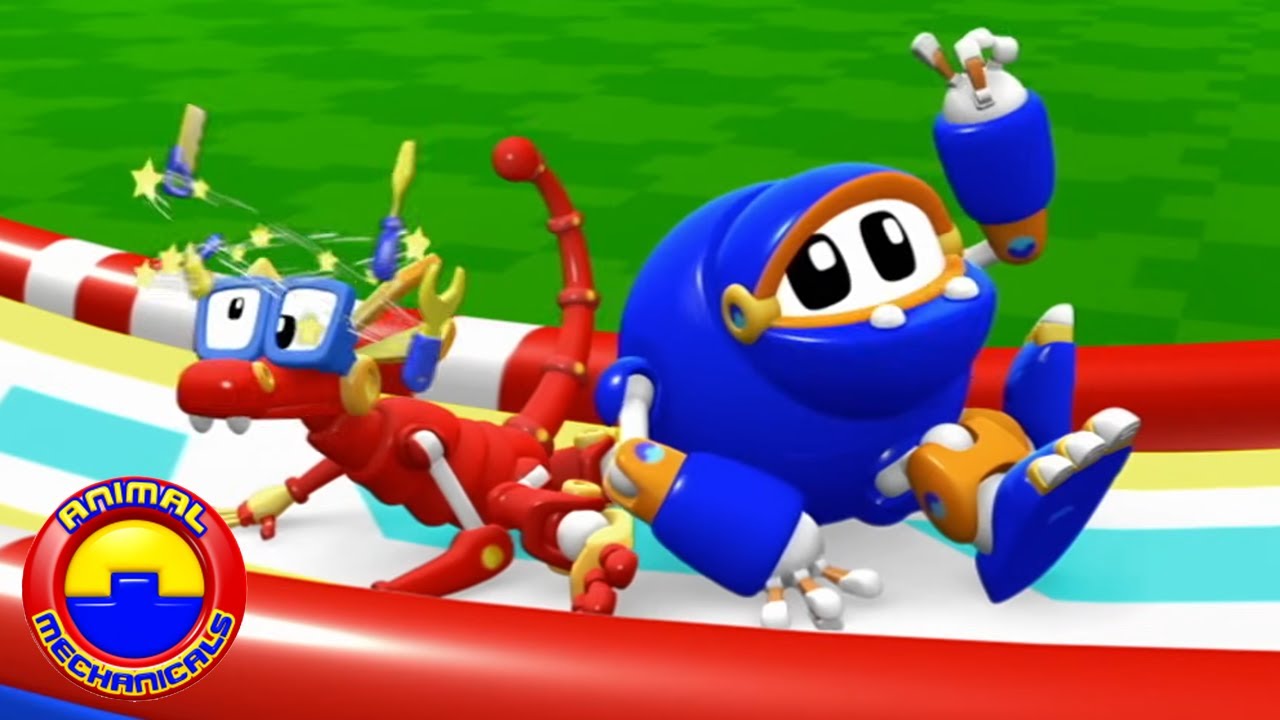 Animal Mechanicals: There's a traffic jam on Beetle Buggy Island | Cartoons for Kids