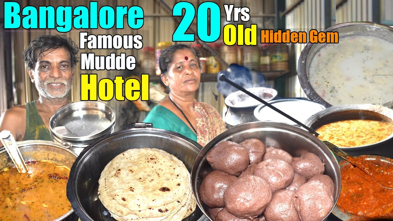 This Famous Wood Fire Hotel Serves Thatte Idli, Dose, Vada, Ricebath | Only 20₹ | Street Food India