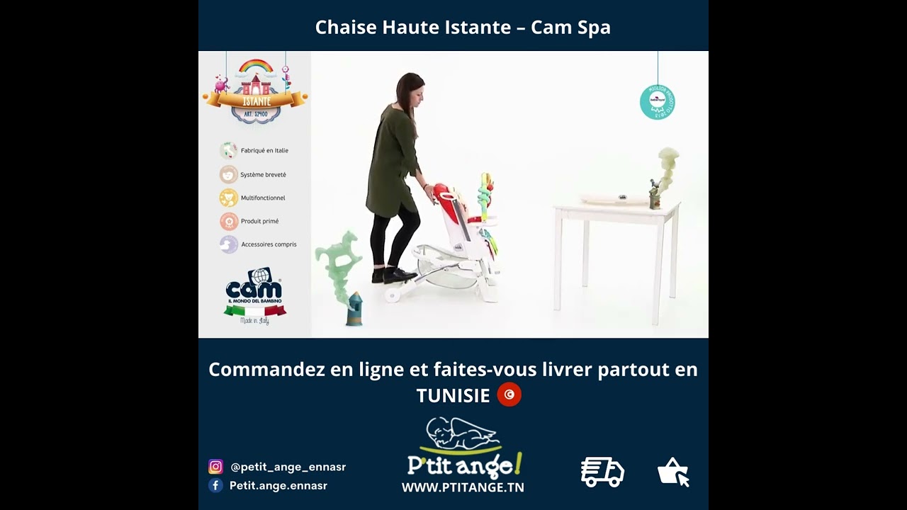 Chaise Haute Istante – Cam Spa