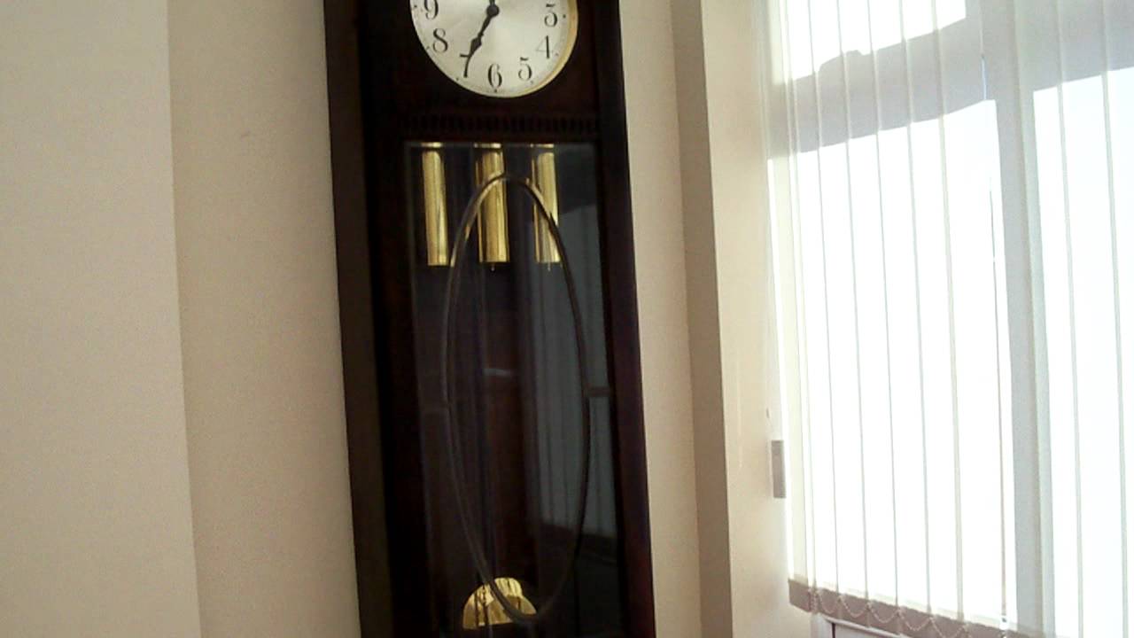DUFA WESTMINSTER CHIME LONGCASE GRANDFATHER CLOCK