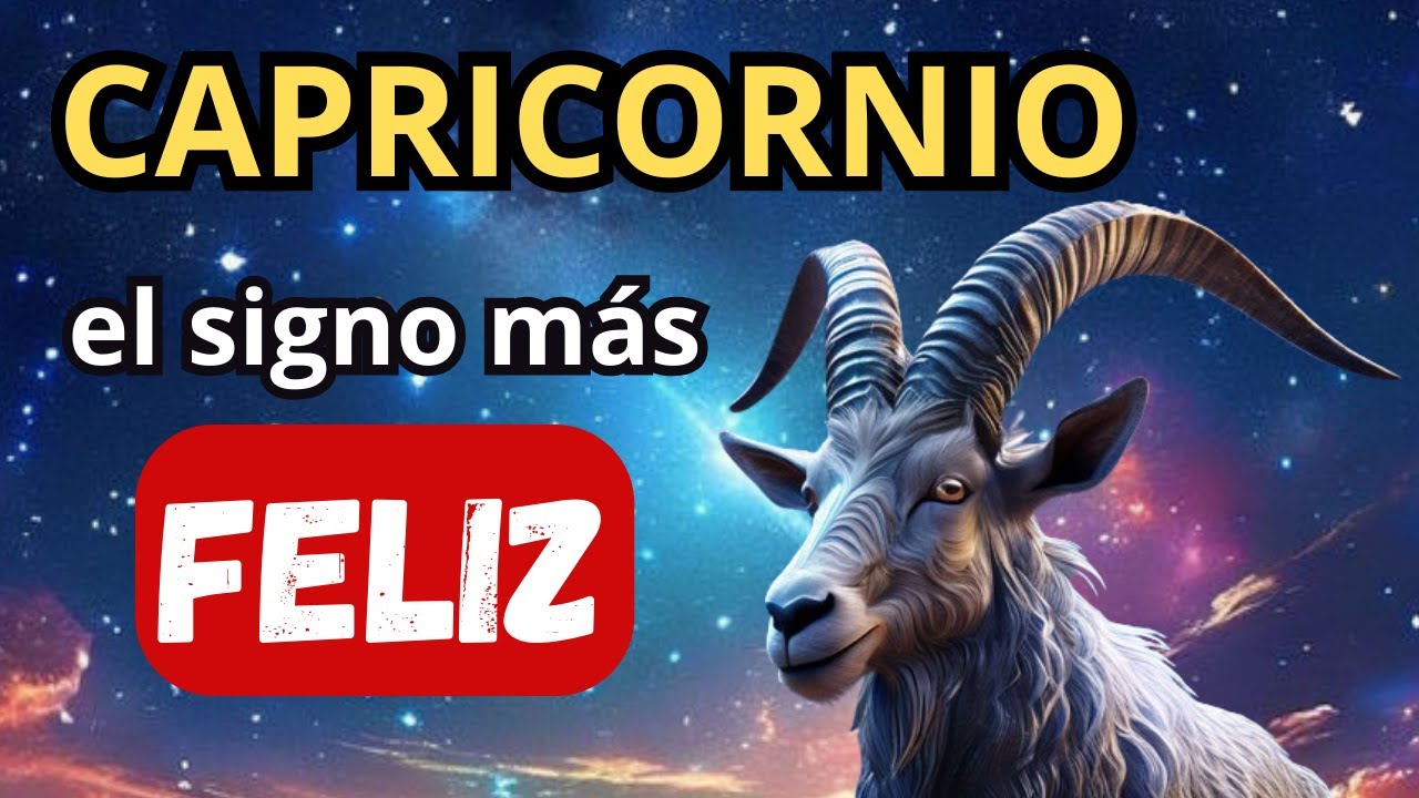 12 Cosas que hacen Feliz a CAPRICORNIO