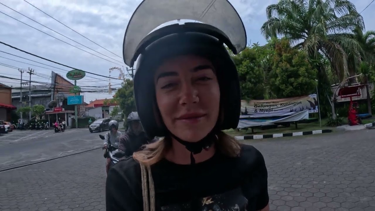 Back home in Bali and watching the Ogoh Ogoh parade