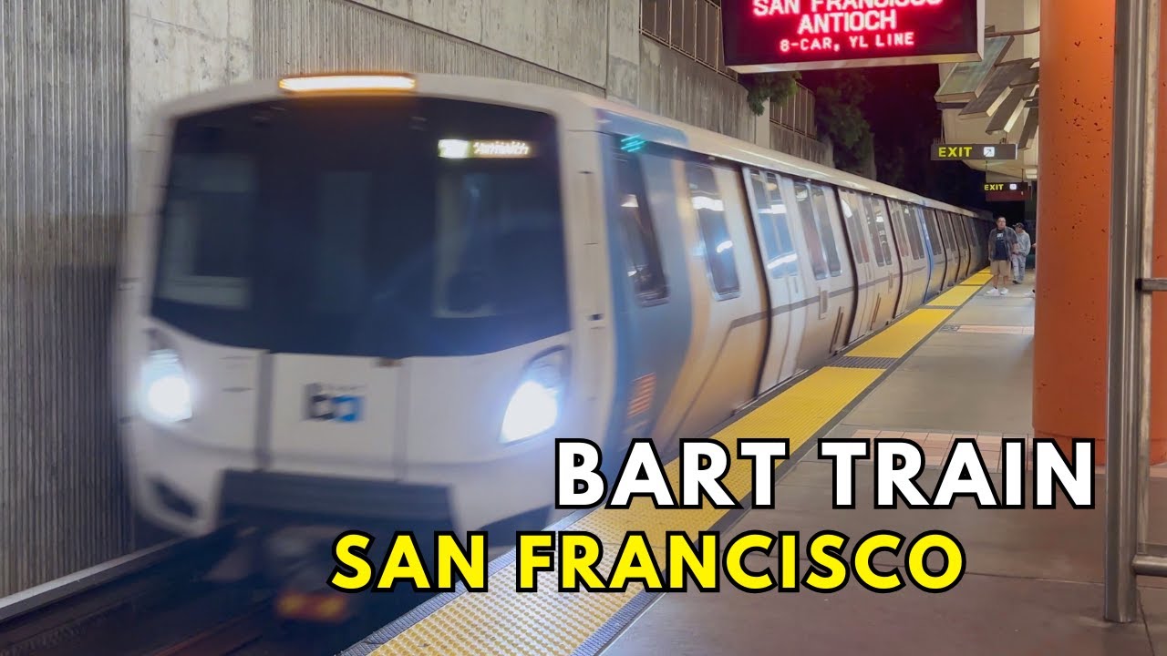 Bart Subway Ride in San Francisco